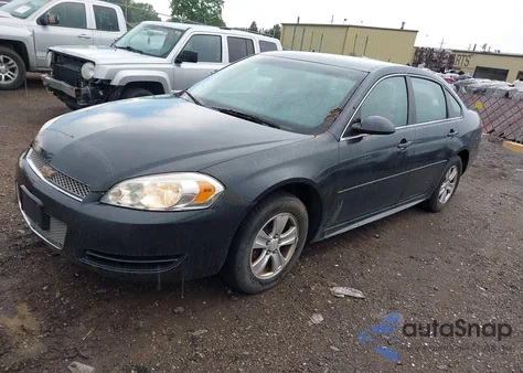 2014 Chevrolet Impala Limited Ls from USA, damaged, VIN 2G1WA5E38E1110029